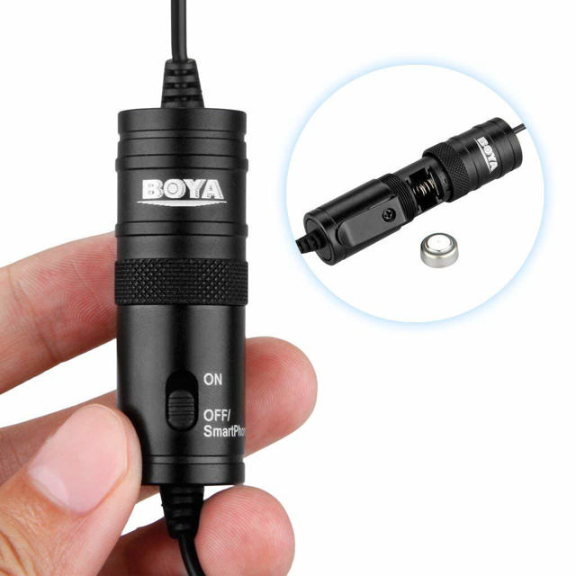 BOYA BY-M1 OMNI DIRECTIONAL CLIP MICROPHONE