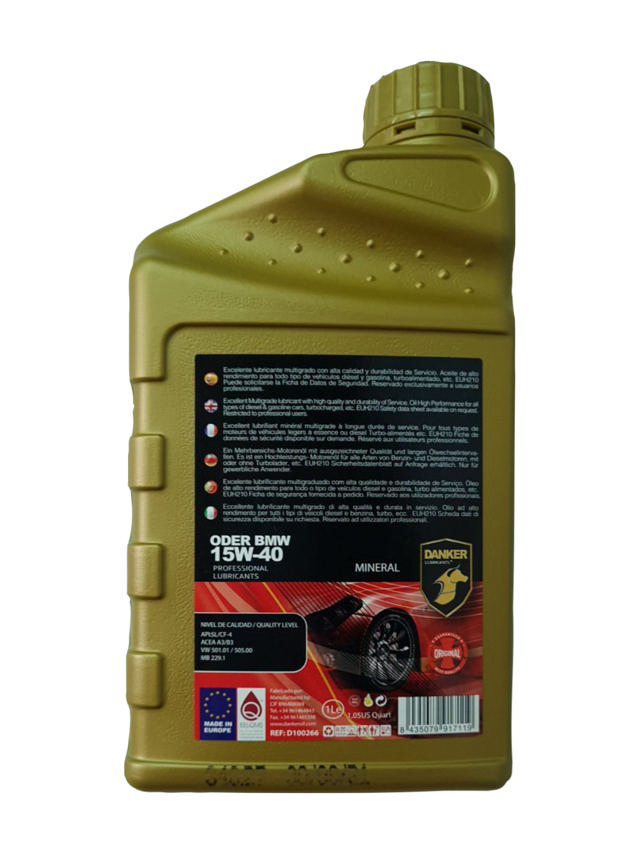 DANKER ODER BMW 15W-40 1LTR