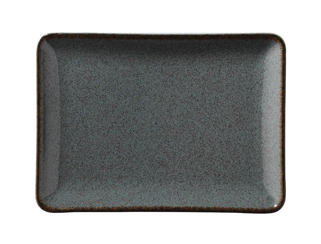 MOOD RECTANGULAR PLATTER 23X17CM BLUE