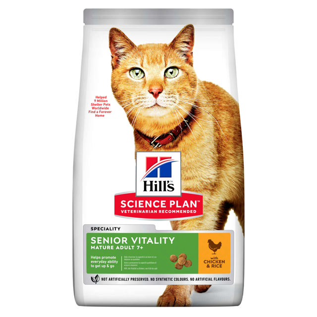 HILLS SCIENCE PLAN CAT VITALITY CHICKEN & RICE 1.5KG