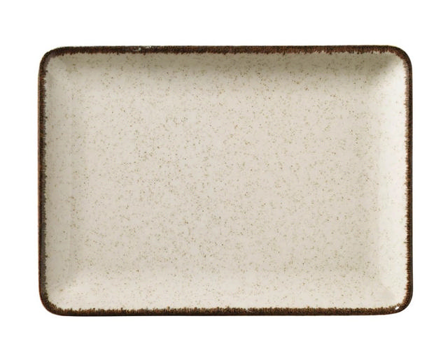 MOOD RECTANGULAR PLATTER 30X22CM CINNAMON