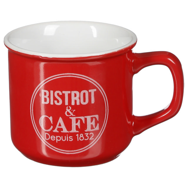 MUG M EMAIL BISTROT 42CL 4 ASSORTED COLORS