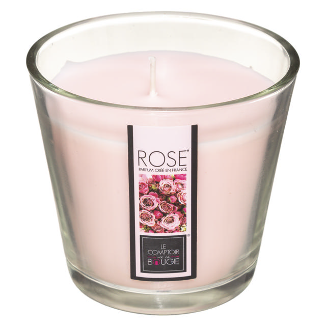 NINA ROSE GLASS CANDLE 190GR