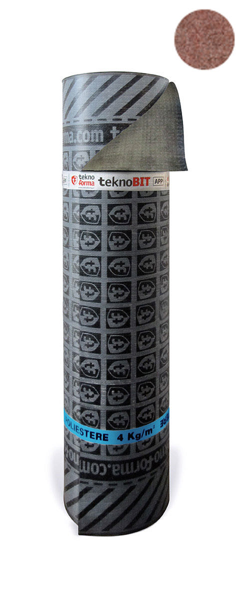 TEKNOBIT BITUMEN WATERPROOFING MEMBRANE RED 45KG 1X10M