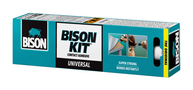 BISON KIT SUPER-STRONG UNIVERSAL CONTACT ADHESIVE 55ML BOX