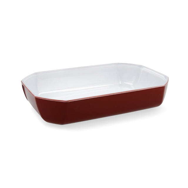 PYREX RECTANGULAR ROASTER 33X22X7CM RED 3.2L