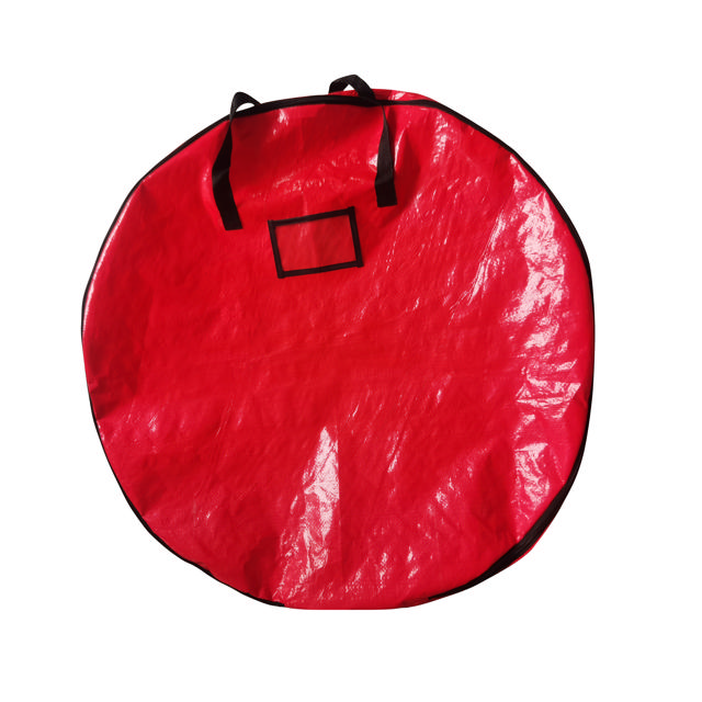 XMAS ROUND STORAGE BAG FOR XMAS WREATHS 61X18CM