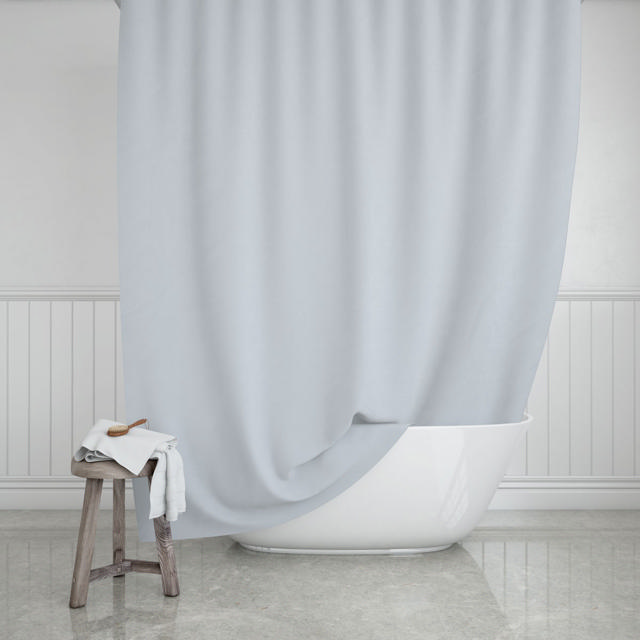 SHOWER CURTAIN180X200CM POLY GREY