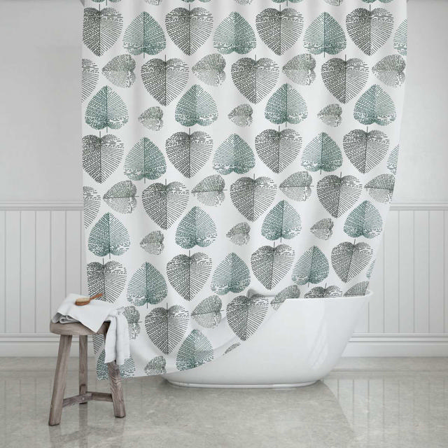 SHOWER CURTAIN 180X200CM HEART