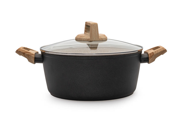 ESTIA EARTH CASSEROLE WITH LID 24CM 4.3L