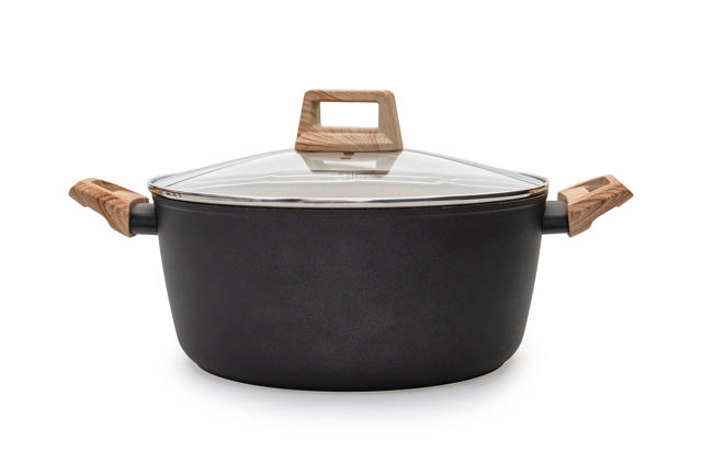 ESTIA EARTH CASSEROLE WITH LID 28CM 6.9L