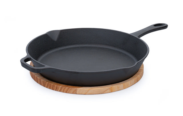 ESTIA BASE WOODEN FOR CAST IRON 30CM