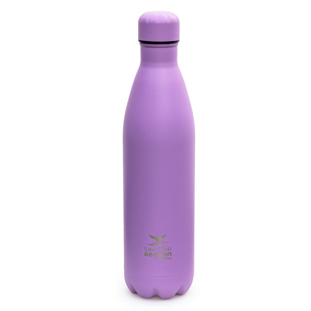 ESTIA 01-9830 TRAVEL BOTTLE SAVE THE AEGEAN 750ML PURPLE