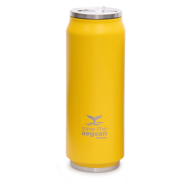 ESTIA 01-10324 TRAVEL MUG AEGEAN 500ML PINEAPPLE YELLOW