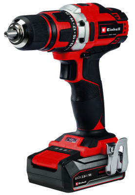 EINHELL TE-CD 18/40-1 Li 18V ΑΣΥΡΜΑΤΟ ΔΡΑΠΑΝΟΚΑΤΣΑΒΙΔΟ 2.5AH ΜΕ ΦΟΡΤΙΣΤΗ ΚΑΙ ΜΠΑΤΑΡΙΑ