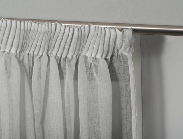 EASYHOME CURTAIN SAGGITA GREY 300Χ270CM