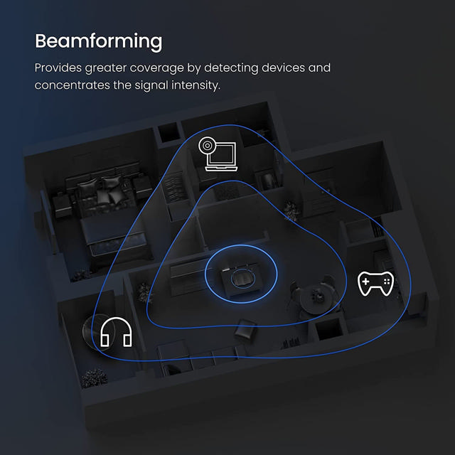 TENDA AC8 AC1200 MU-MIMO GIGABIT ROUTER 867MBPS/5G + 300MBPS/2.4G 4 PORTS IPV6