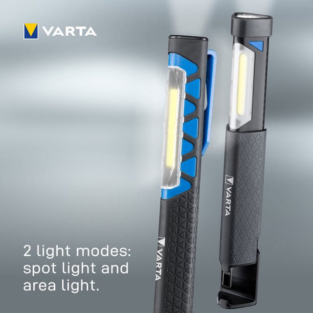 VARTA WORK FLEX POCKET LIGHT FLASHLIGHT INCL. 3X LONGLIFE POWER AAA 