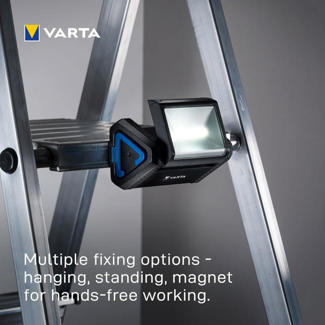 VARTA WORK FLEX AREA LIGHT FLASHLIGHT INCL. 3X LONGLIFE POWER AA