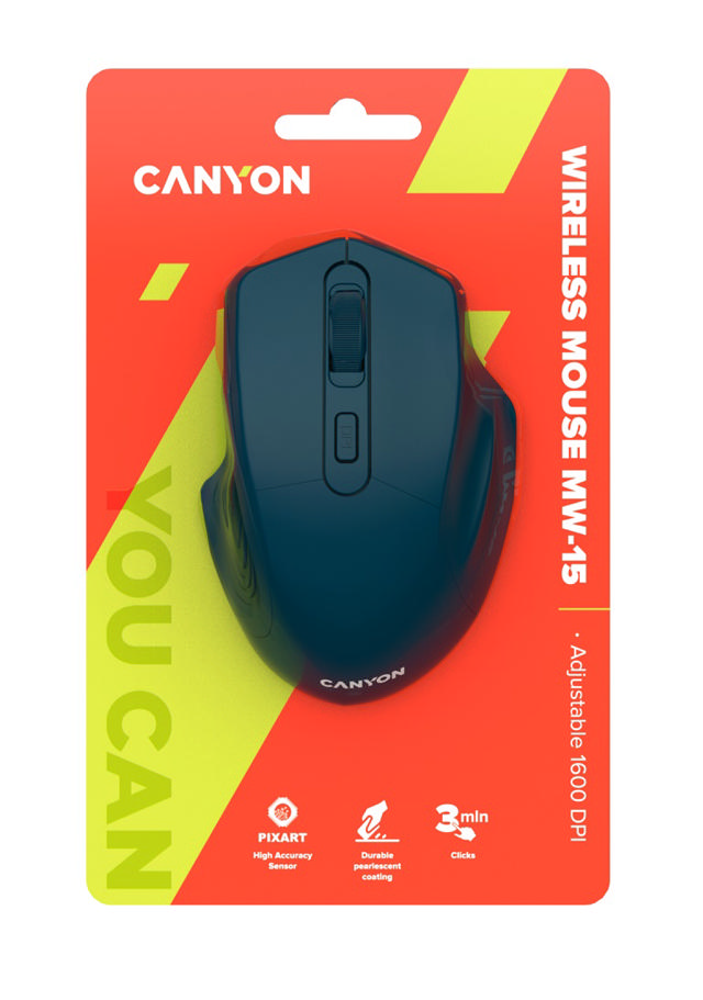 CANYON WIRELESS MOUSE WITH PIXART SENSOR