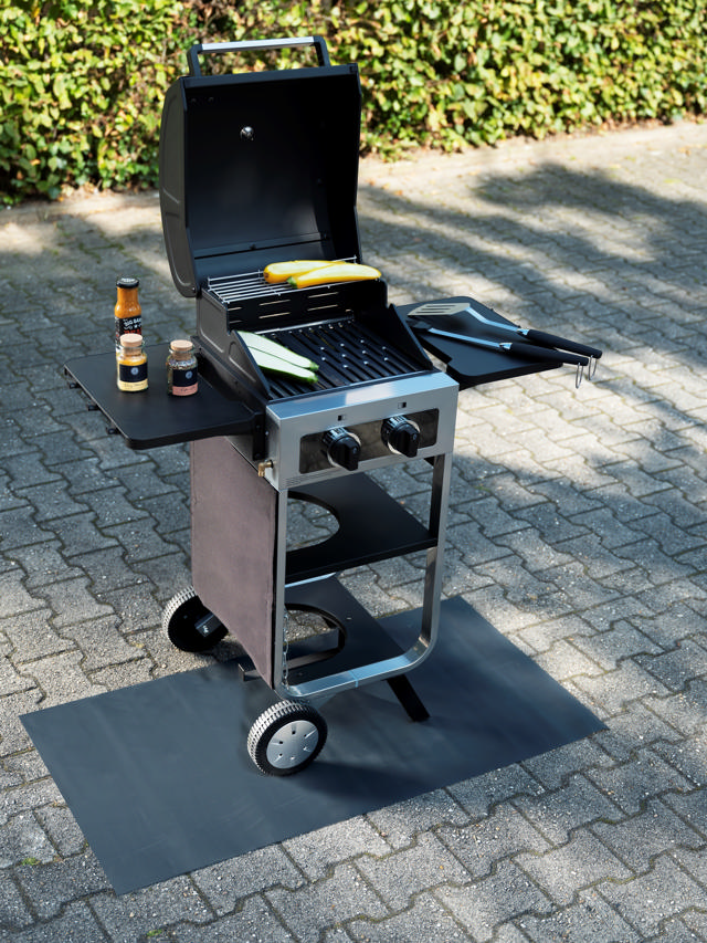 WENKO BBQ SPLASH 120X60CM BLACK