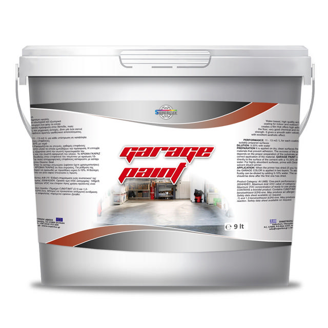 SUPERLUX GARAGE FLOOR PAINT WHITE 3L