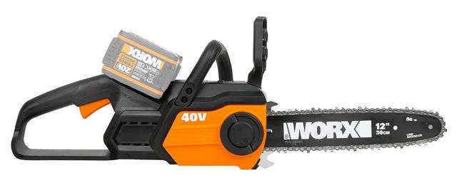 WORX WG381E.9 CORDLESS CHAINSAW SOLO 40V WITH AUTO TENSION 30CM