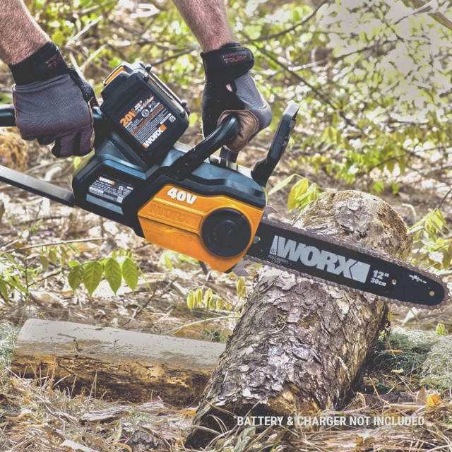 WORX WG381E.9 CORDLESS CHAINSAW SOLO 40V WITH AUTO TENSION 30CM