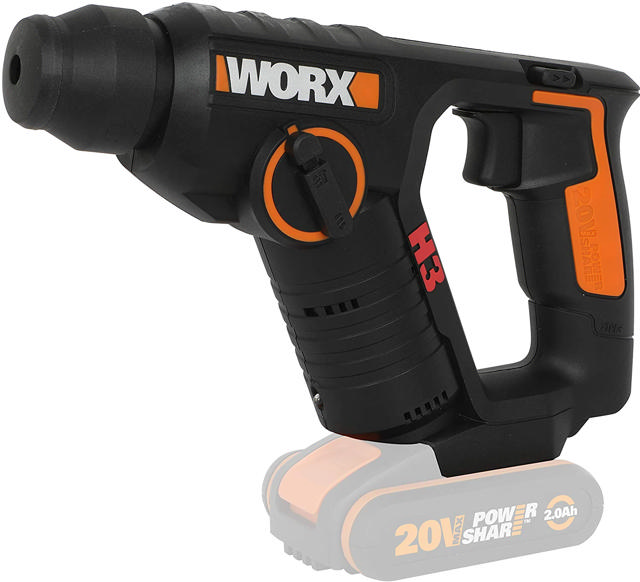 WORX WX394.91 CORDLESS ROTARY HAMMER DRILL SOLO 20V