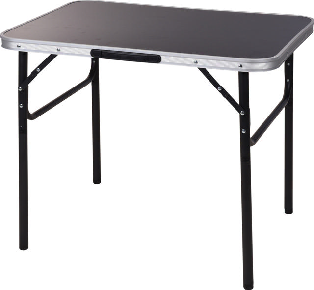 FOLDABLE CAMPING TABLE 75X55CM BLACK