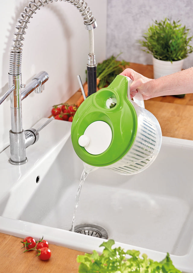 WASH & DRY SALAD 3L WHITE /GREEN