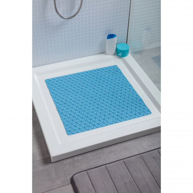 TATAY BATH ANTI-SLIP MAT 54X54CM BLUE