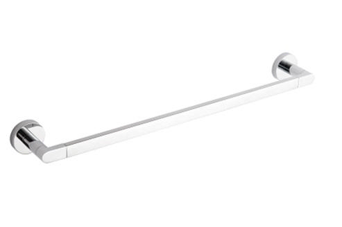 HOFER KIRU SINGLE TOWEL BAR CHROME 58CM LONG