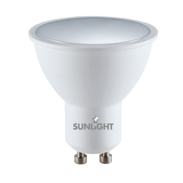 SUNLIGHT LED 4.5W ΛΑΜΠΤΗΡΑΣ GU10 400LM 4000K 120° FROSTED