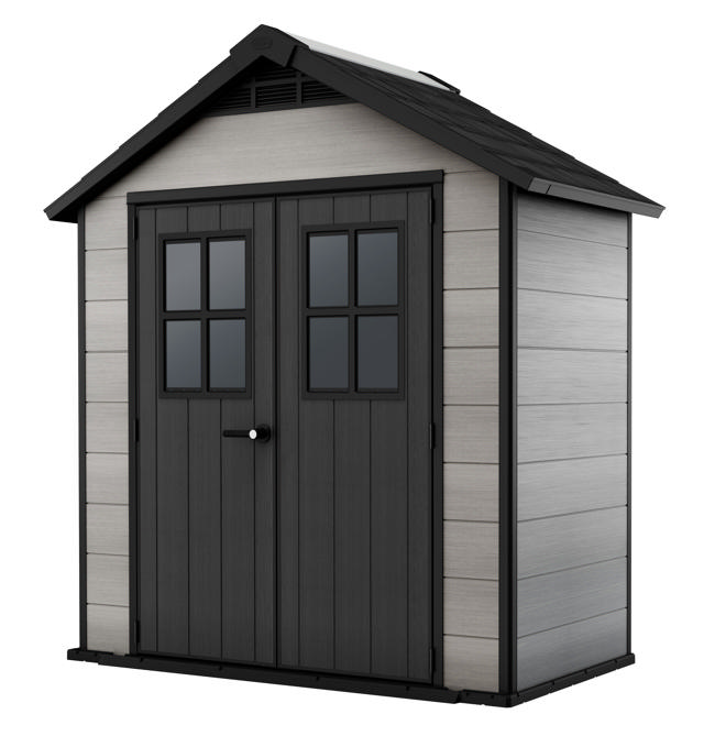 KETER OAKLAND SHED 754 WOODLOOK 7.5X4FT