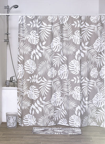 TENDA PEVA SHOWER CURTAIN 180X180CM HAVANA