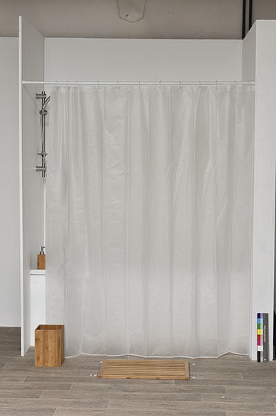 TENDA EVA LASER SHOWER CURTAIN 180X200CM TRANSPARENT