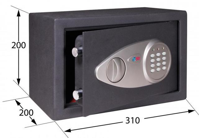 BTV 42-10921 SAFE BOX ALPHA-20 200X310X200CM 6KG