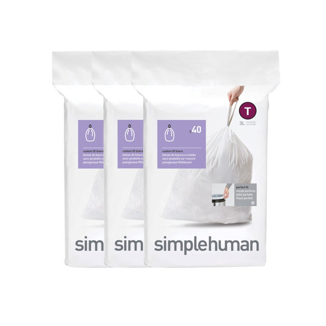 SIMPLEHUMAN ΤΣΑΝΤΑ ΚΑΔΟΥ Τ (3Λ) 40ΤΕΜ