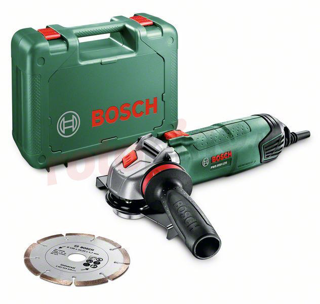 BOSCH 06033A2704 ΓΩΝΙΑΚΟΣ ΗΛΕΚΤΡΙΚΟΣ ΤΡΟΧΟΣ 850W 125MM