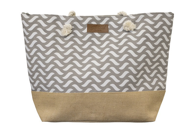 YSATIS BEACH BAG PLAYA 58X40X18CM GREY