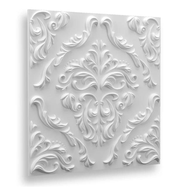 BEAUTYWALL WALL 3D PLASTER PANEL VINTAGE 60X60CM 4PCS