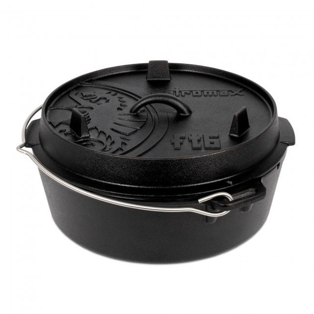 PETROMAX FT6-T DUTCH OVEN FLAT BASE 6.1L