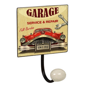 HANGER 1 PORCELAIN KNOB GARAGE 3