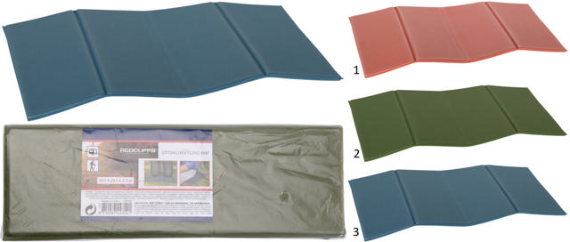 REDCLIFFS FOLDING MAT 3 ASSORTED COLOURS