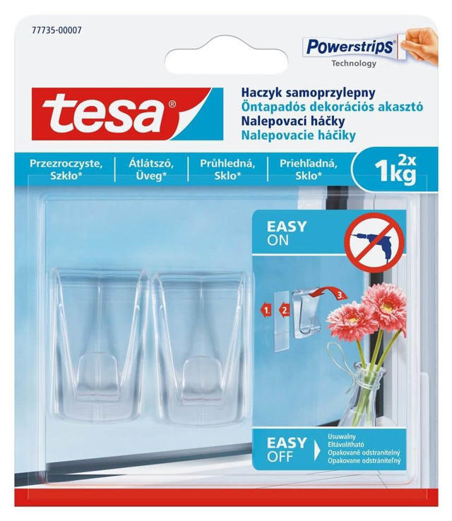 TESA 2PCS SET ΑΓΚΙΣΤΡΑ ΔΙΑΦΑΝΕΣ