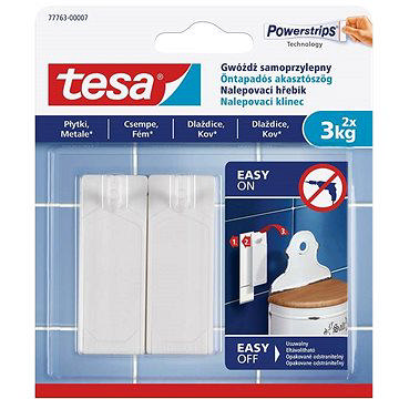 TESA 2PCS SET HOOK 3KG FOR TILES 