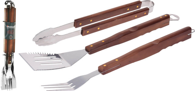 BBQ TOOLS SET 3PCS