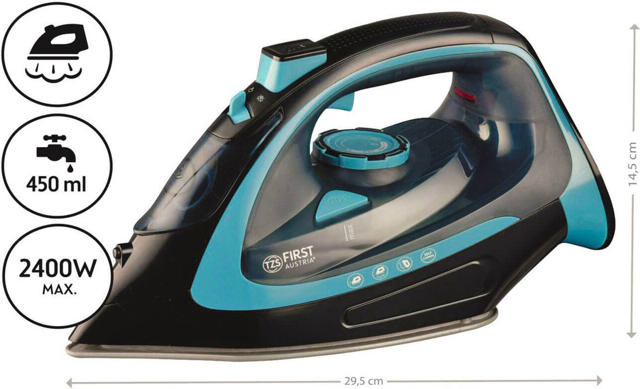 FIRST CORDLESS STEAM IRON 2.4KW