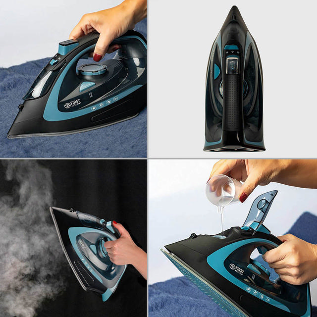 FIRST CORDLESS STEAM IRON 2.4KW